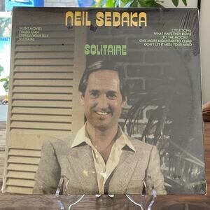 Neil Sedaka Solitaire Vinyl LP 1982 CBS 51 West Sealed